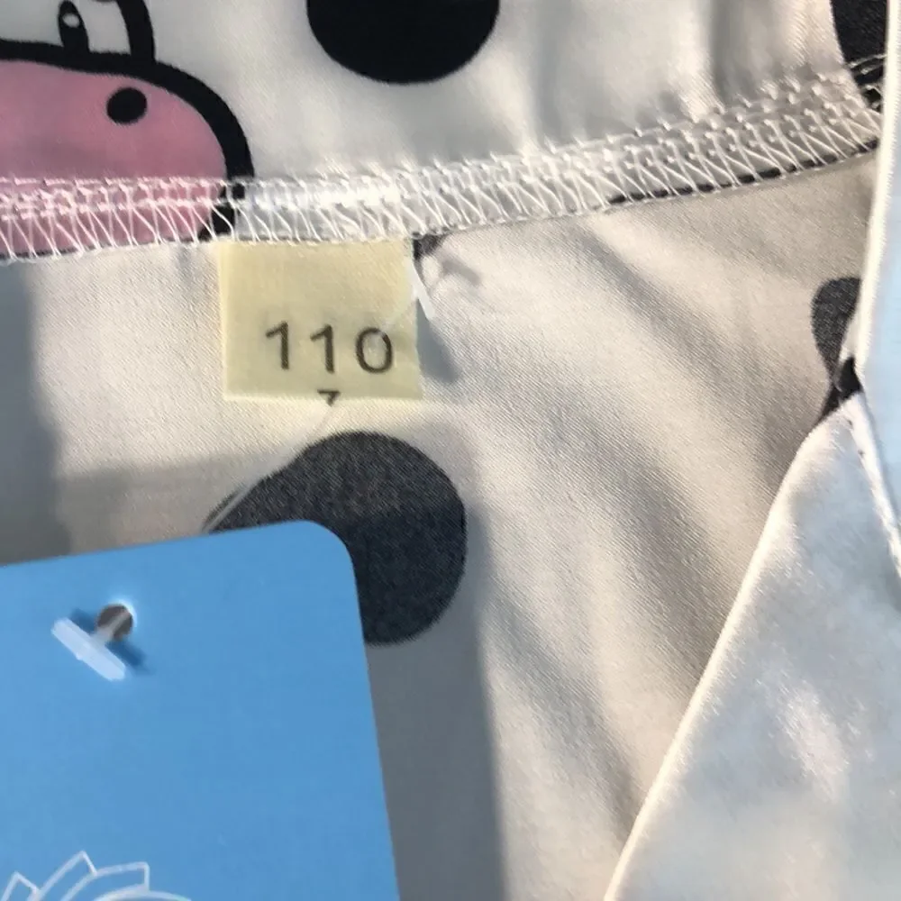 Moo 🐮 cow 🐄 Comfy Costume, sleep 😴 wear or playtime Soft poly stretch spandex